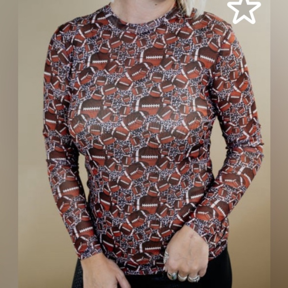 Game Day Mesh Top Medium